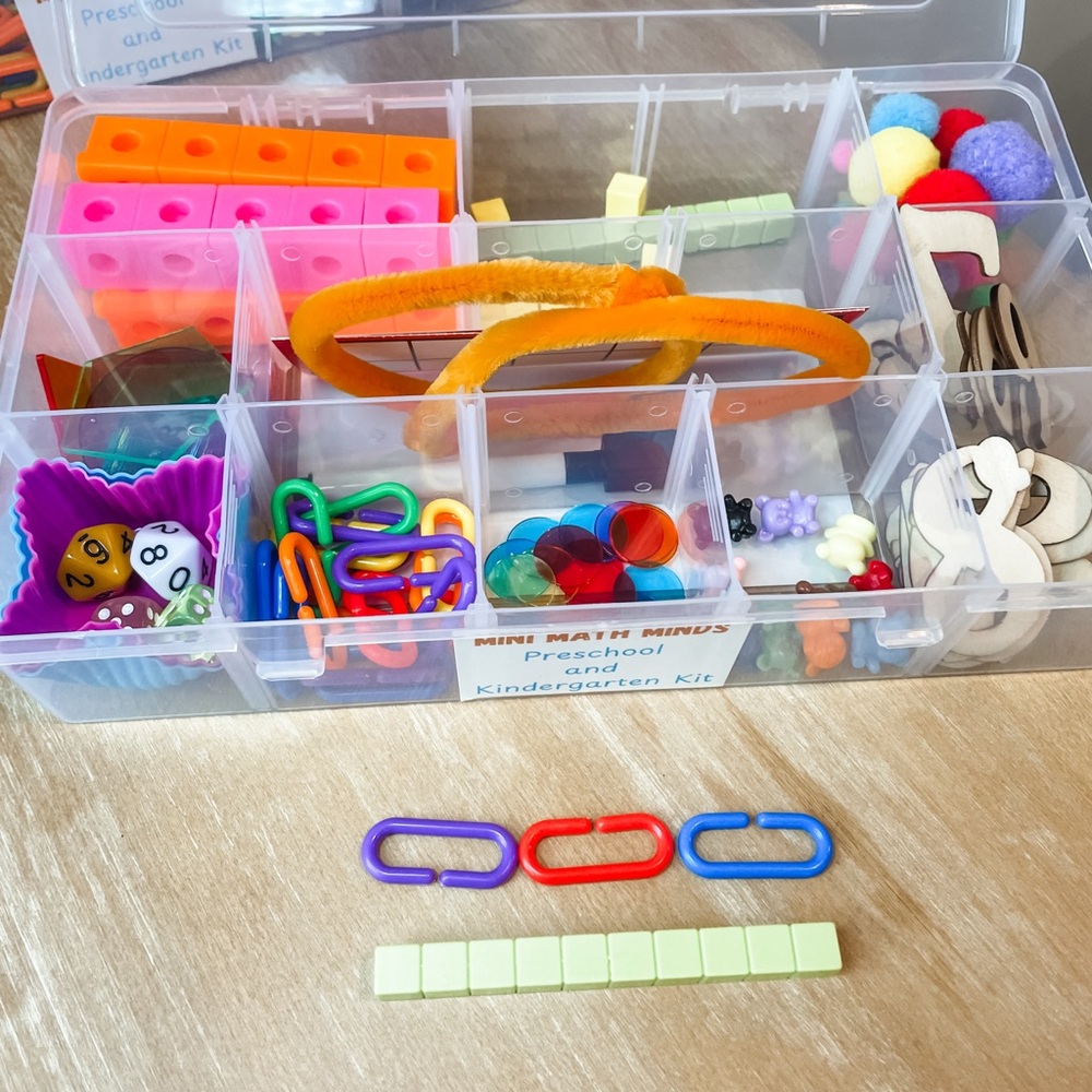 Mini Math Mind Home Kit- (activity guide and details @mini.math.minds on Insta) - Picture 14 of 14